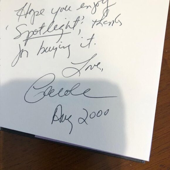 Spotlight Hardcover Signed Vintage Pre-Owned Book. - Picture 12 of 14